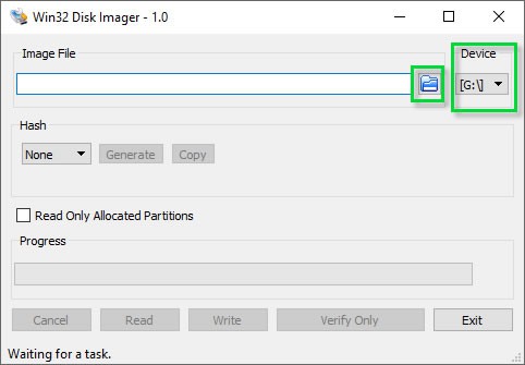 Win32 Disk Imager